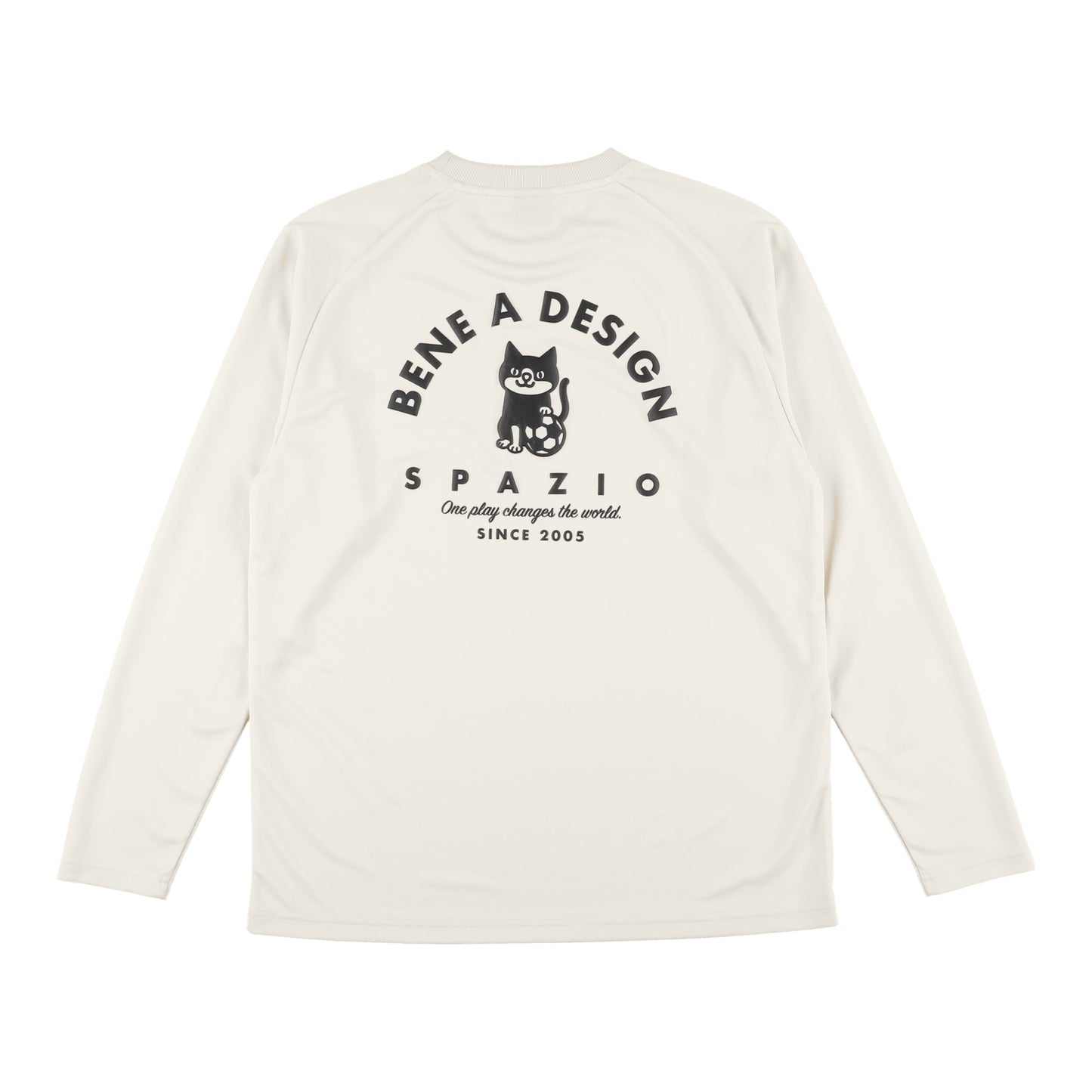 PIPPOバックプリントロングプラシャツ