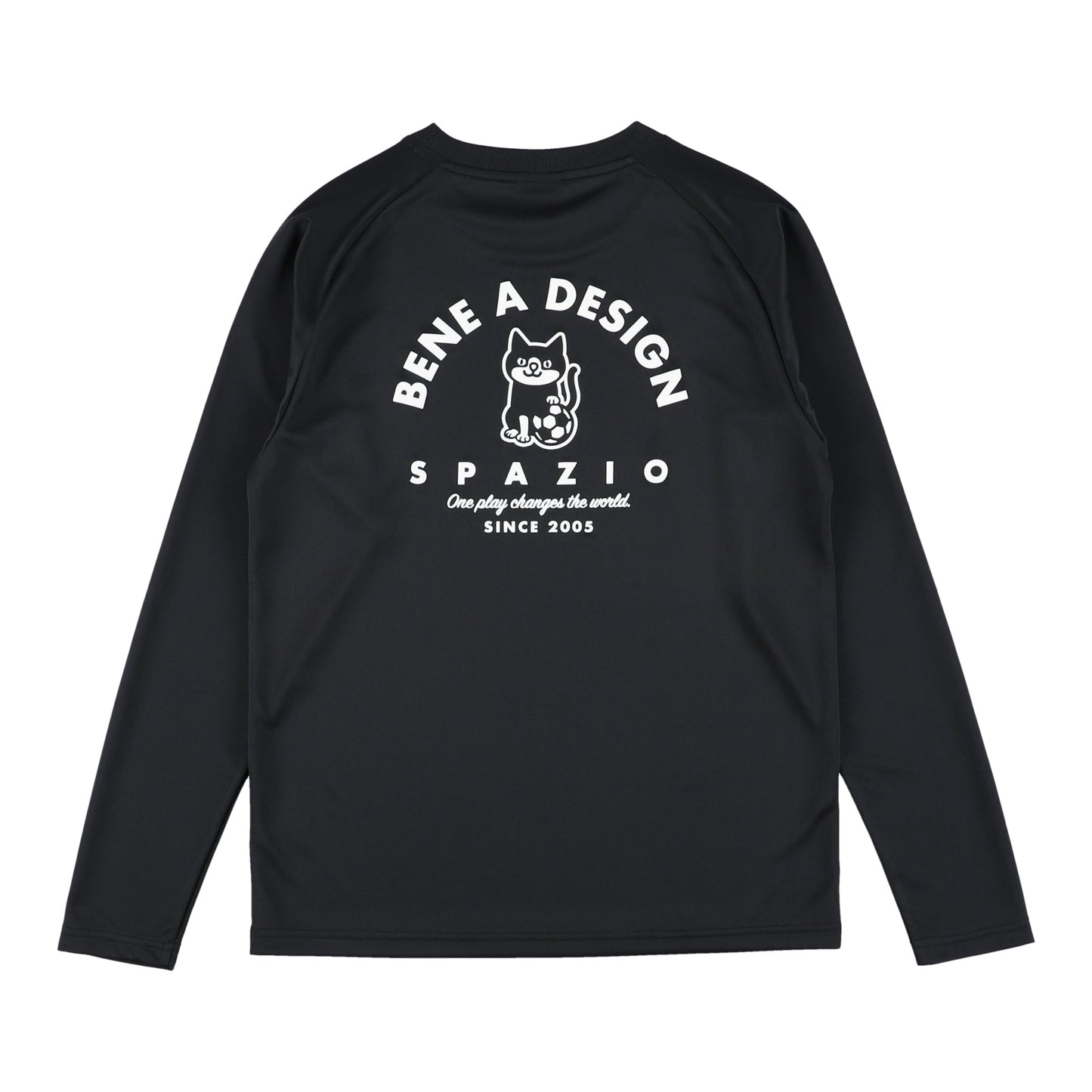PIPPOバックプリントロングプラシャツ