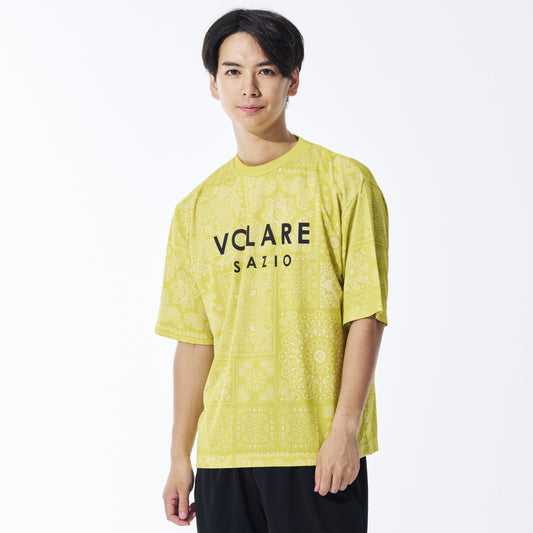 Volareペイズリーオーバーサイズシャツ