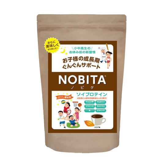 NOBITAソイプロテイン - ココア味 600g