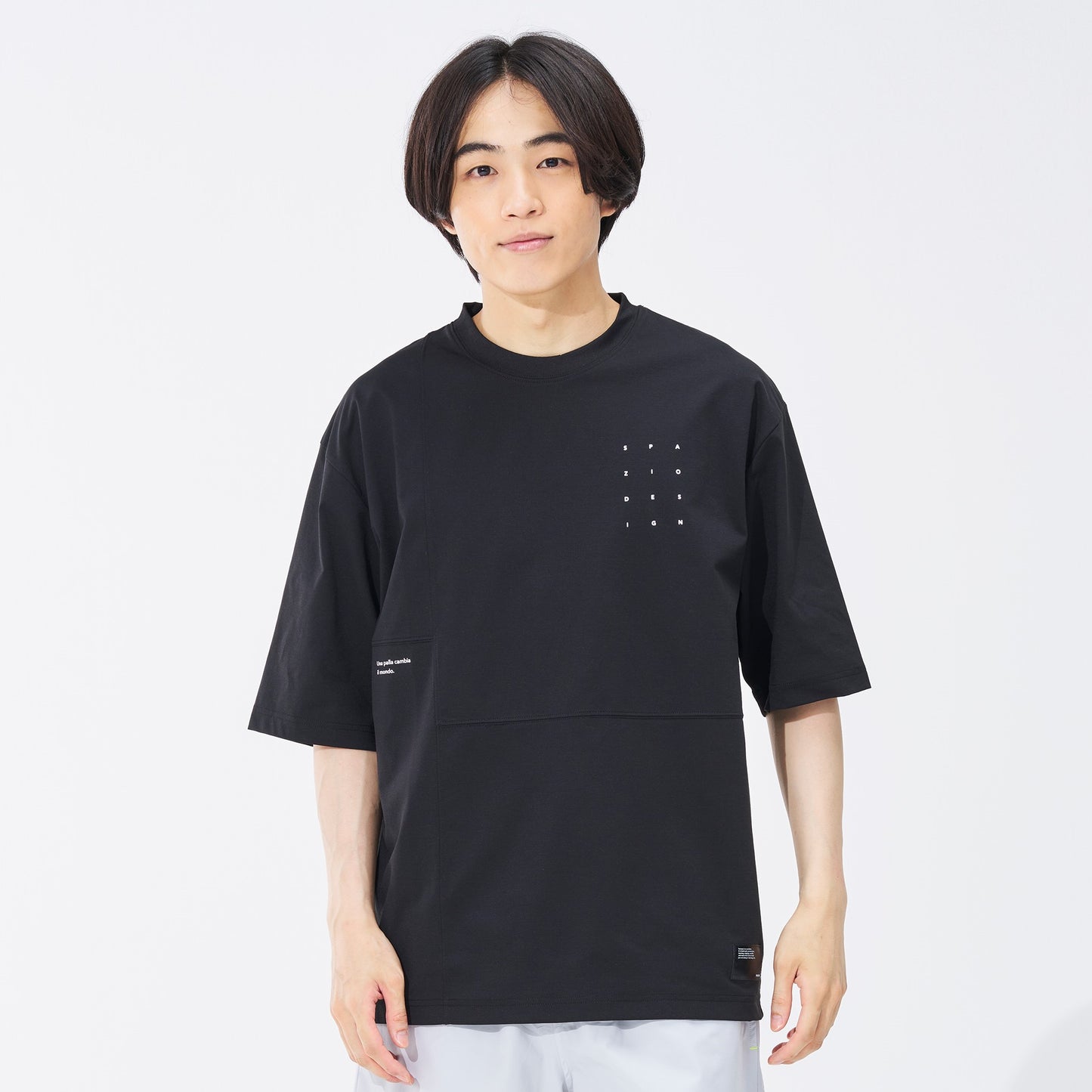 切り替えオーバーサイズTシャツ