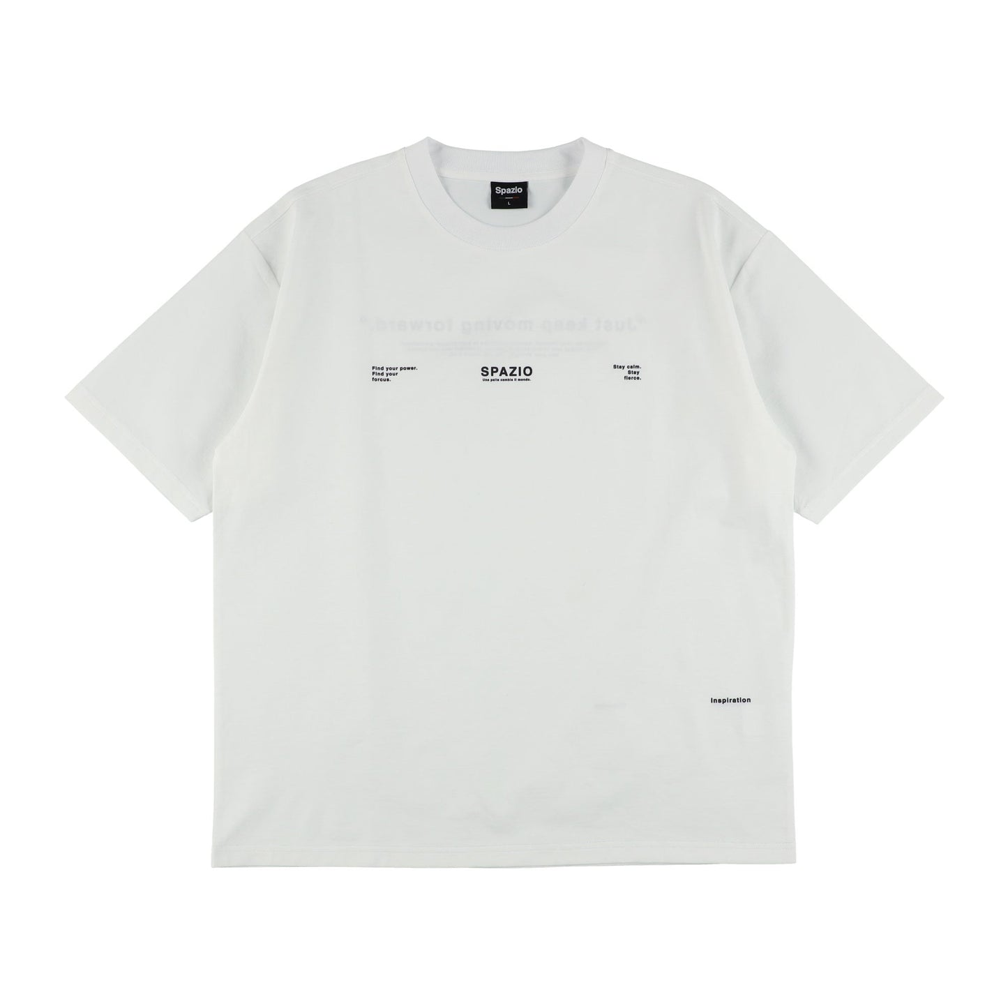 タイポグラフィオーバーサイズプラTシャツ