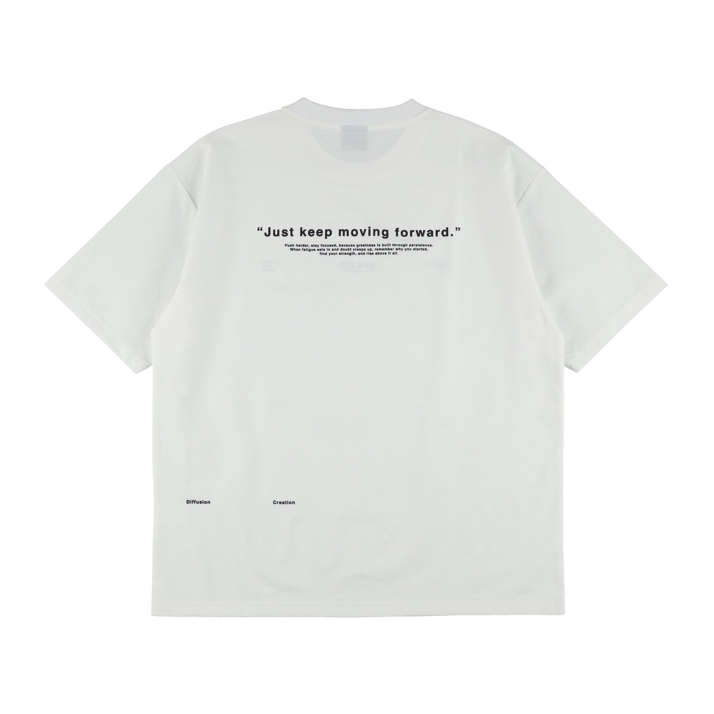 タイポグラフィオーバーサイズプラTシャツ