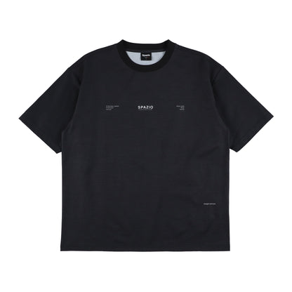 タイポグラフィオーバーサイズプラTシャツ