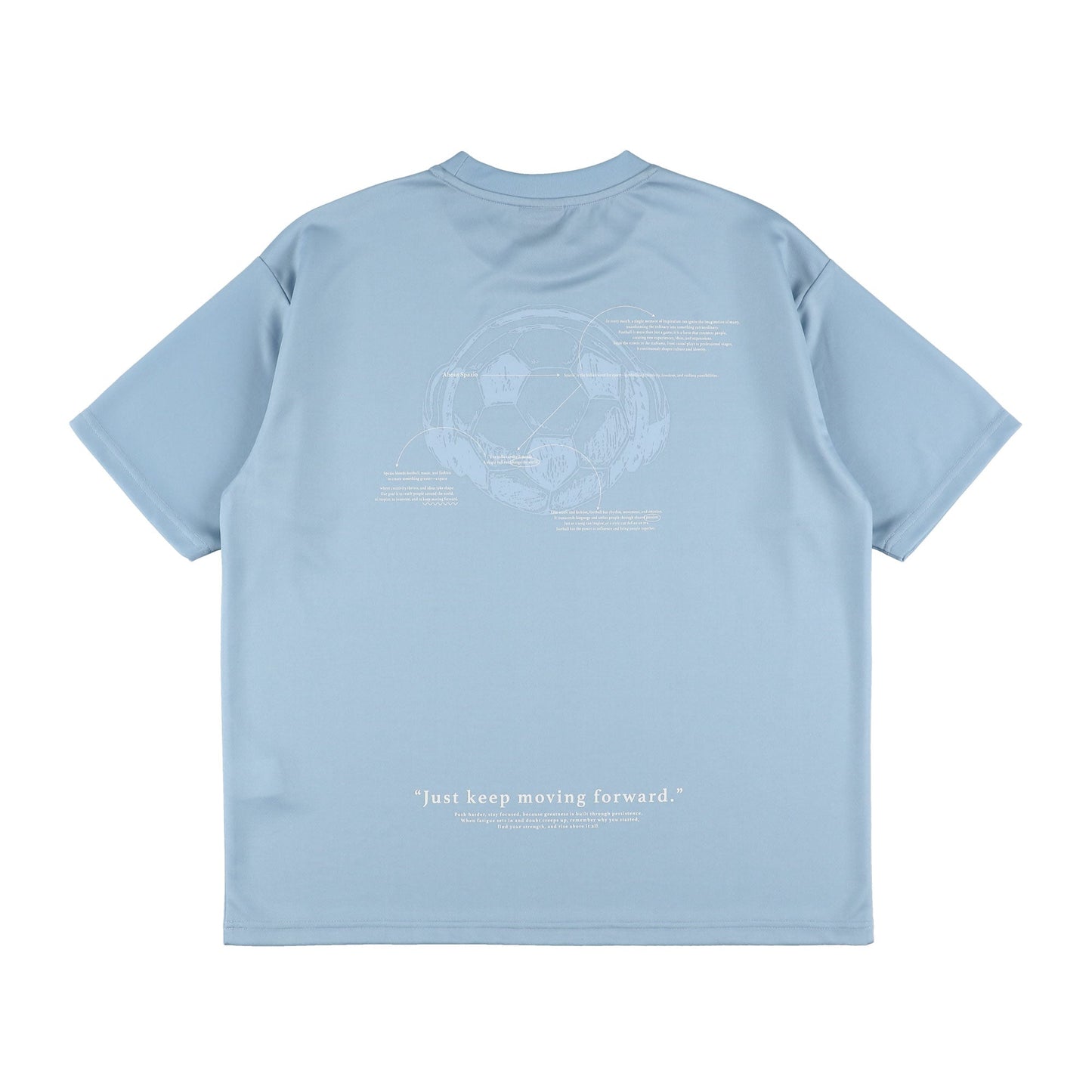 バックボールオーバーサイズプラTシャツ