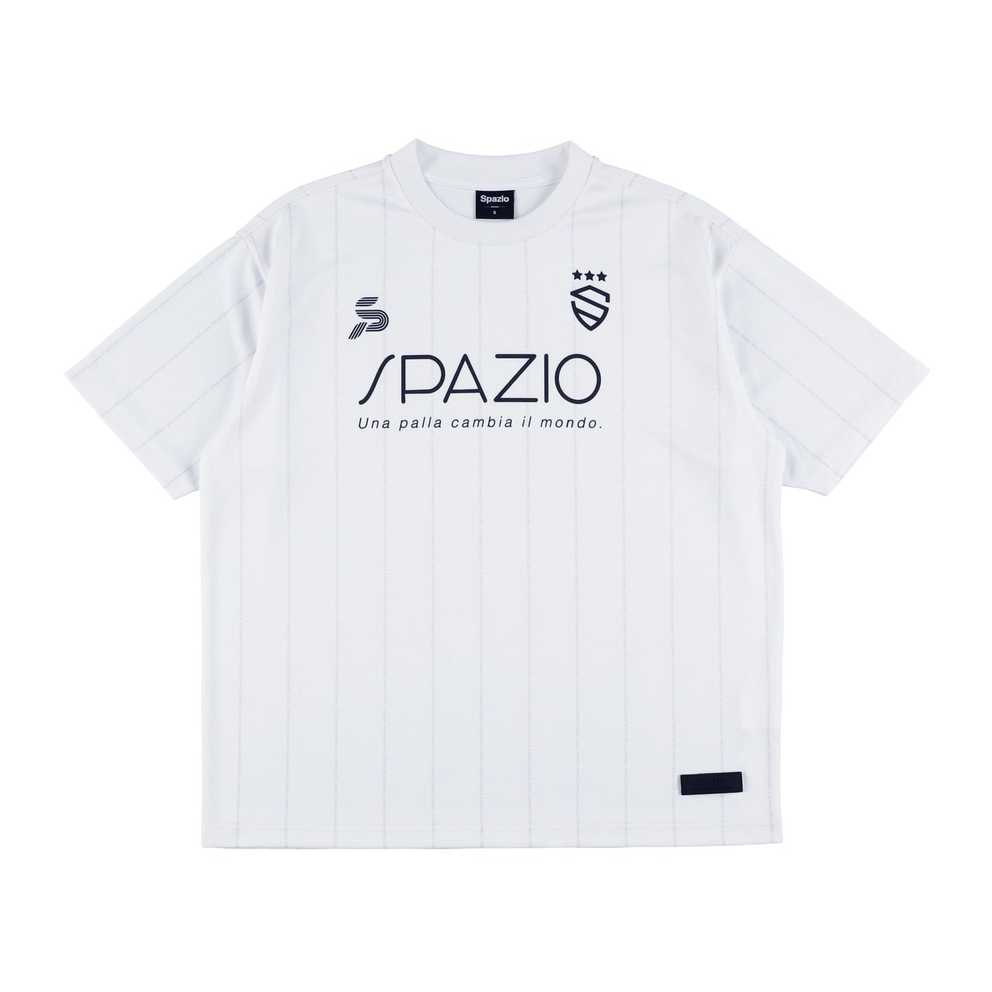 ストライプオーバーサイズプラTシャツ