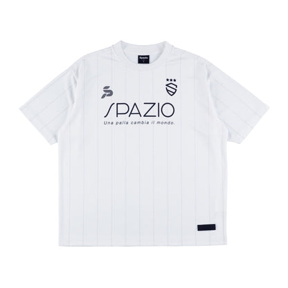 ストライプオーバーサイズプラTシャツ