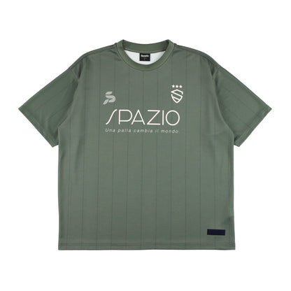 ストライプオーバーサイズプラTシャツ