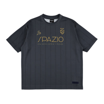 ストライプオーバーサイズプラTシャツ