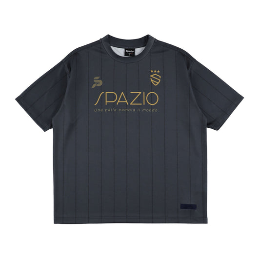 ストライプオーバーサイズプラTシャツ