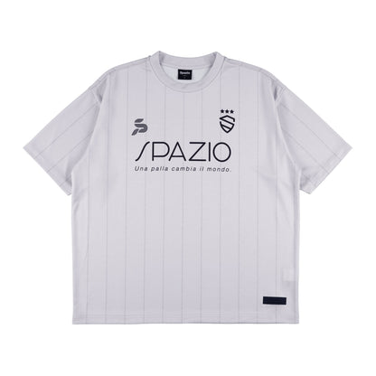 ストライプオーバーサイズプラTシャツ