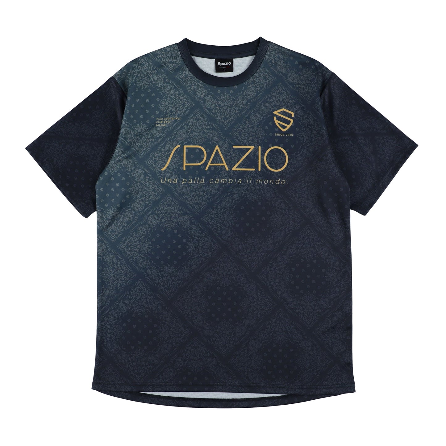 ペイズリーグラデプラシャツ