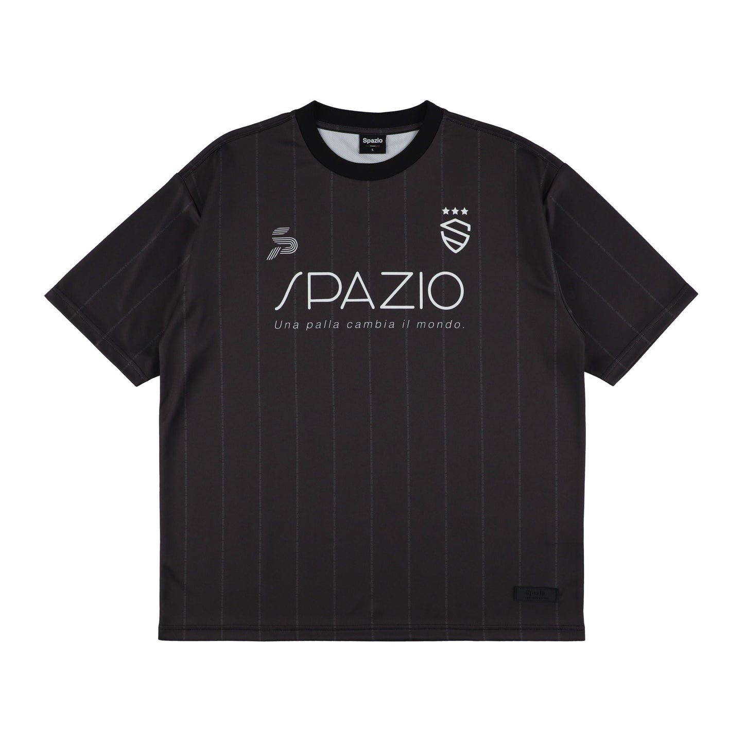 Jr.ストライプオーバーサイズプラTシャツ