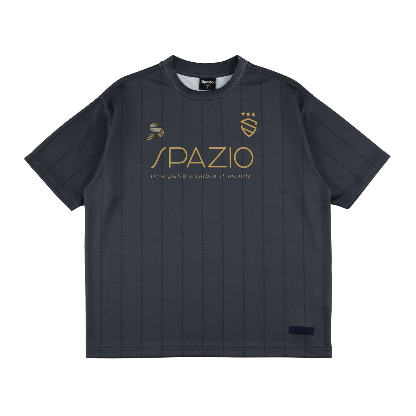 Jr.ストライプオーバーサイズプラTシャツ