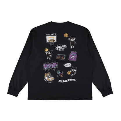 Jr.バスケマルチOVSロングTシャツ