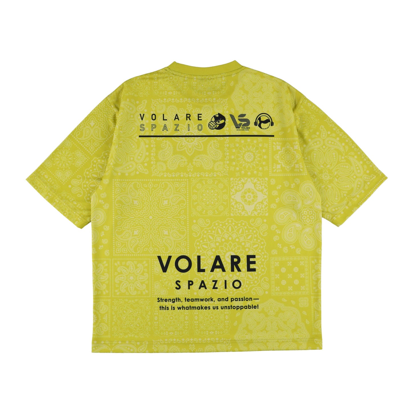 Volareペイズリーオーバーサイズシャツ