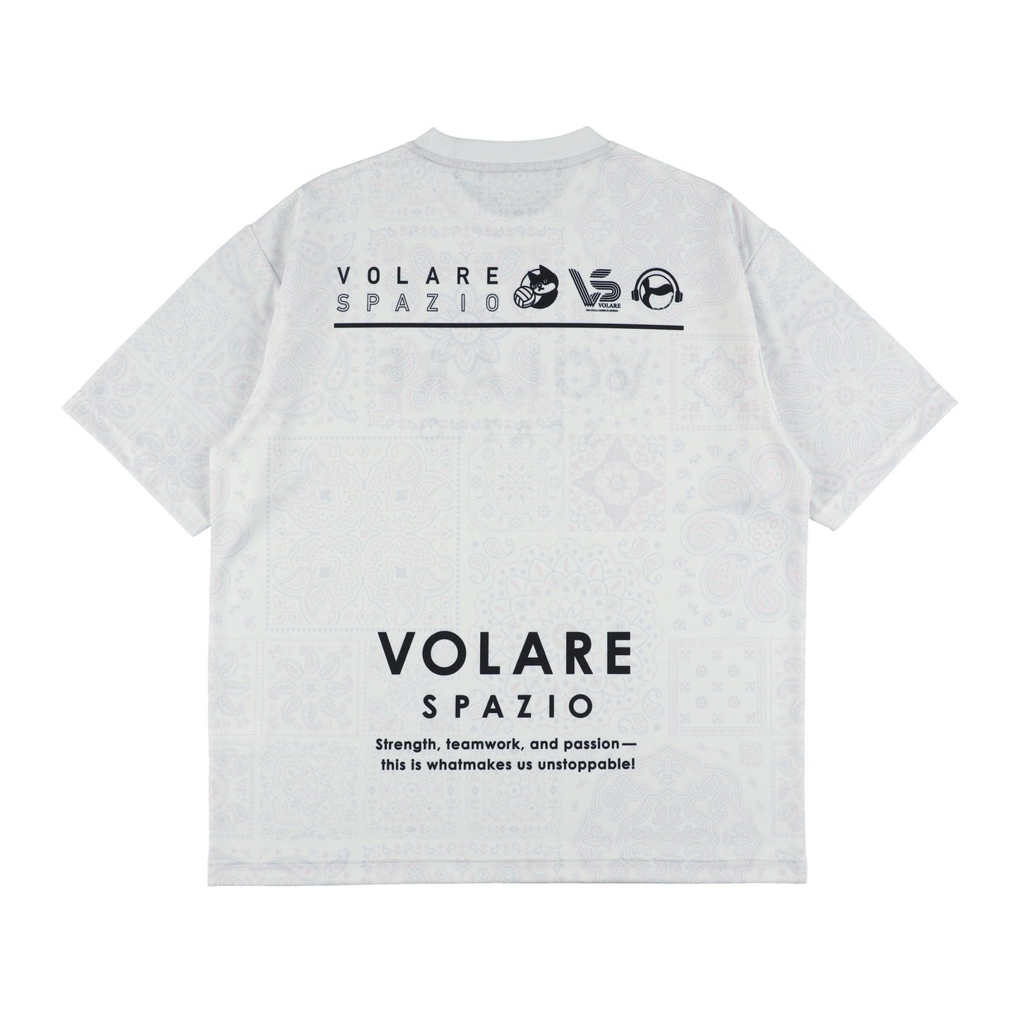 Jr.Volareペイズリーオーバーサイズシャツ