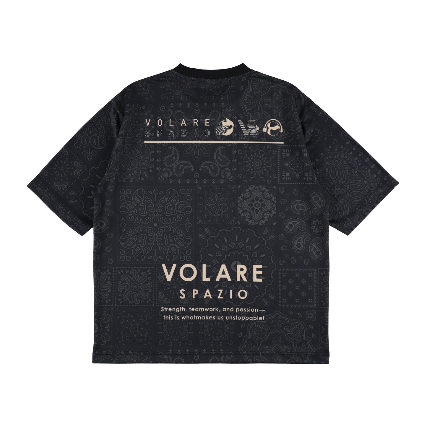 Jr.Volareペイズリーオーバーサイズシャツ