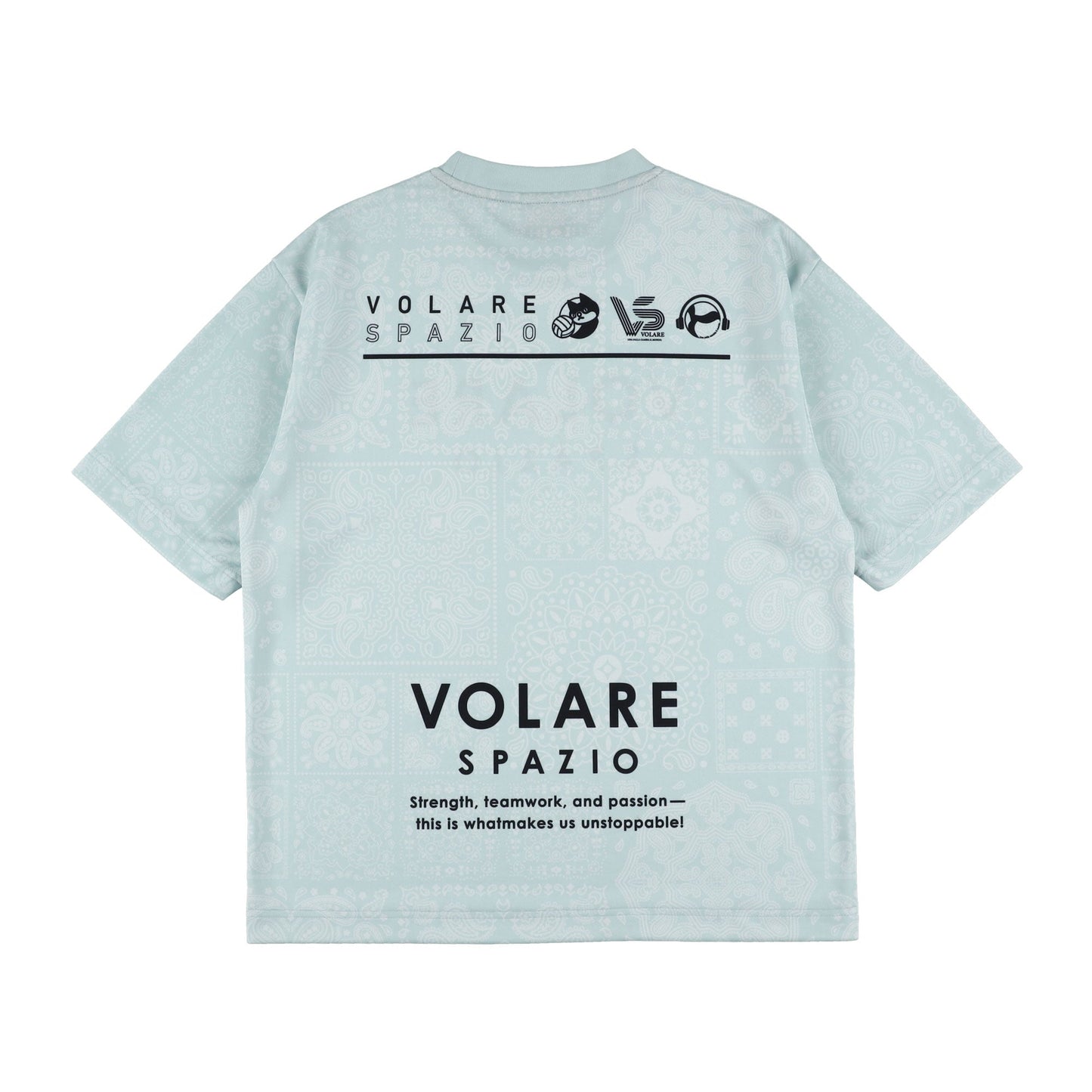 Jr.Volareペイズリーオーバーサイズシャツ