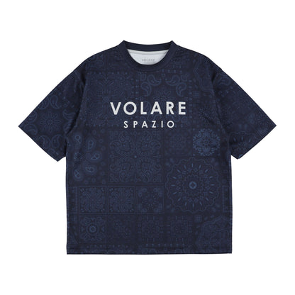 Jr.Volareペイズリーオーバーサイズシャツ