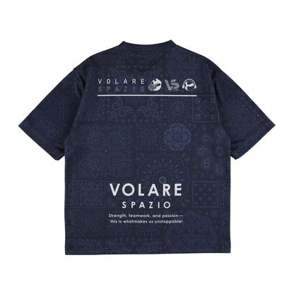 Jr.Volareペイズリーオーバーサイズシャツ