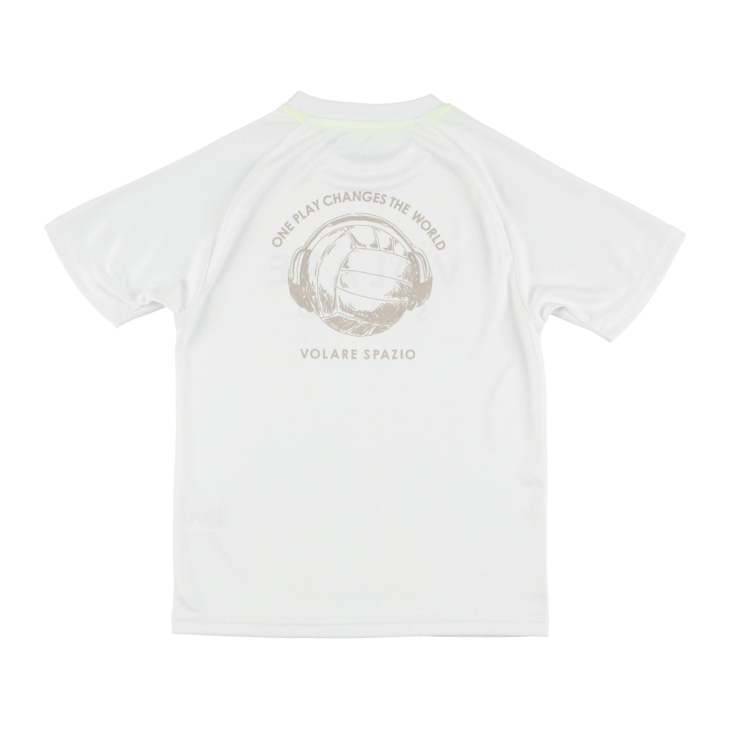 Jr.バレーボールヘッドフォンプラシャツ