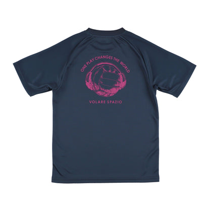 Jr.バレーボールヘッドフォンプラシャツ