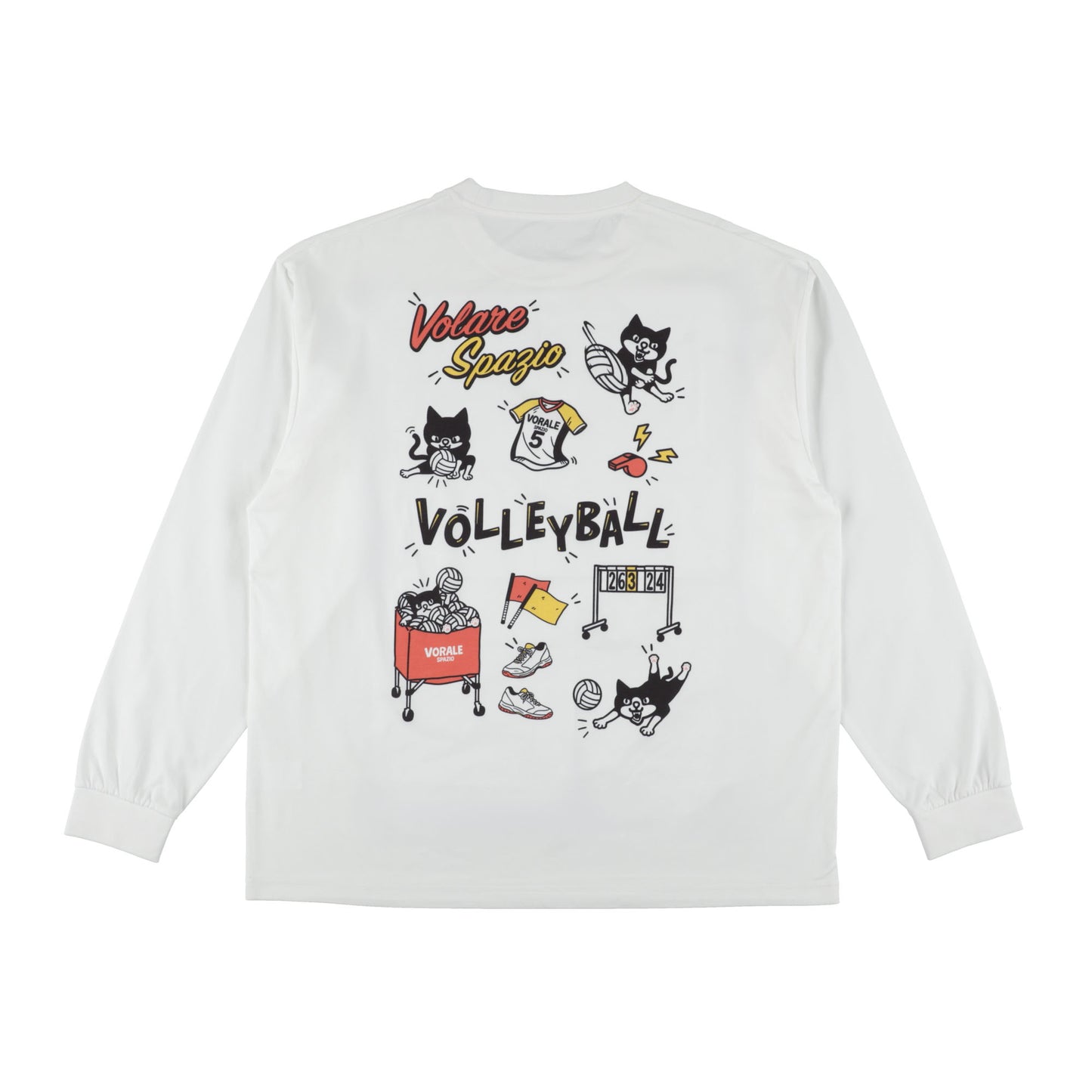 バレーマルチOVSロングTシャツ