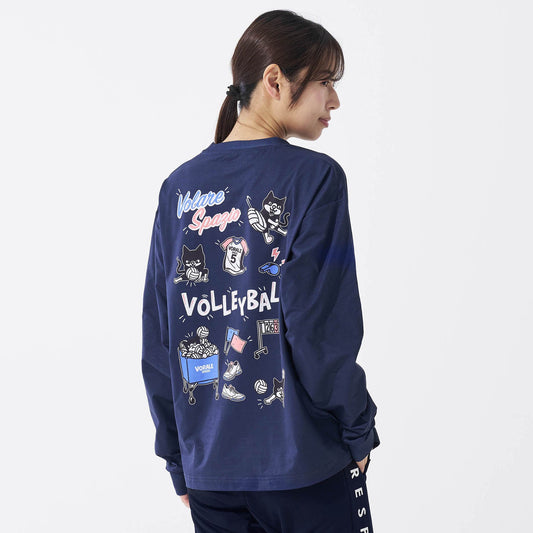 バレーマルチOVSロングTシャツ